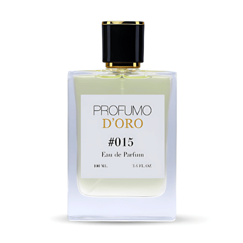 Profumo D’oro #015 – markanter Herrenflakon, Hauptansicht des würzig-süßen Eau de Parfum